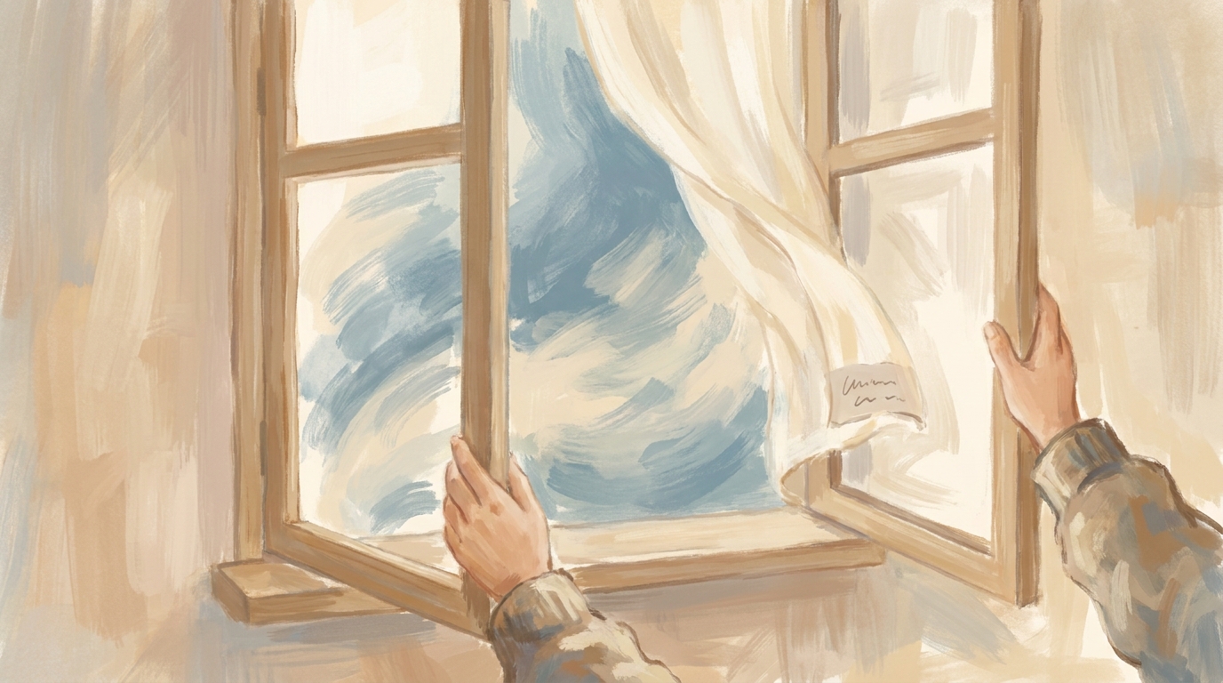a breath of fresh air 뜻 일러스트